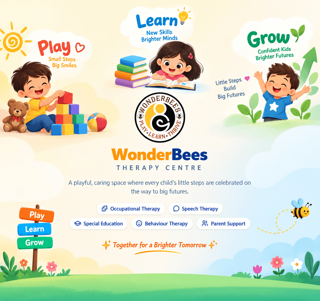 WonderBees Therapy Centre — Play, Learn, Grow
